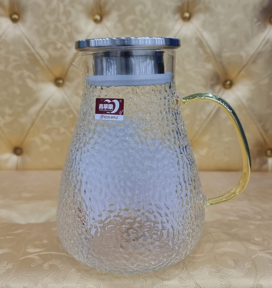 Clear Glass Pitcher 1 ltr