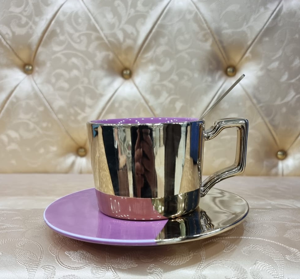 Gold Cup and Saucer