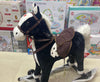 New 2 in 1 Horse Rocking Chair For Kids Playing