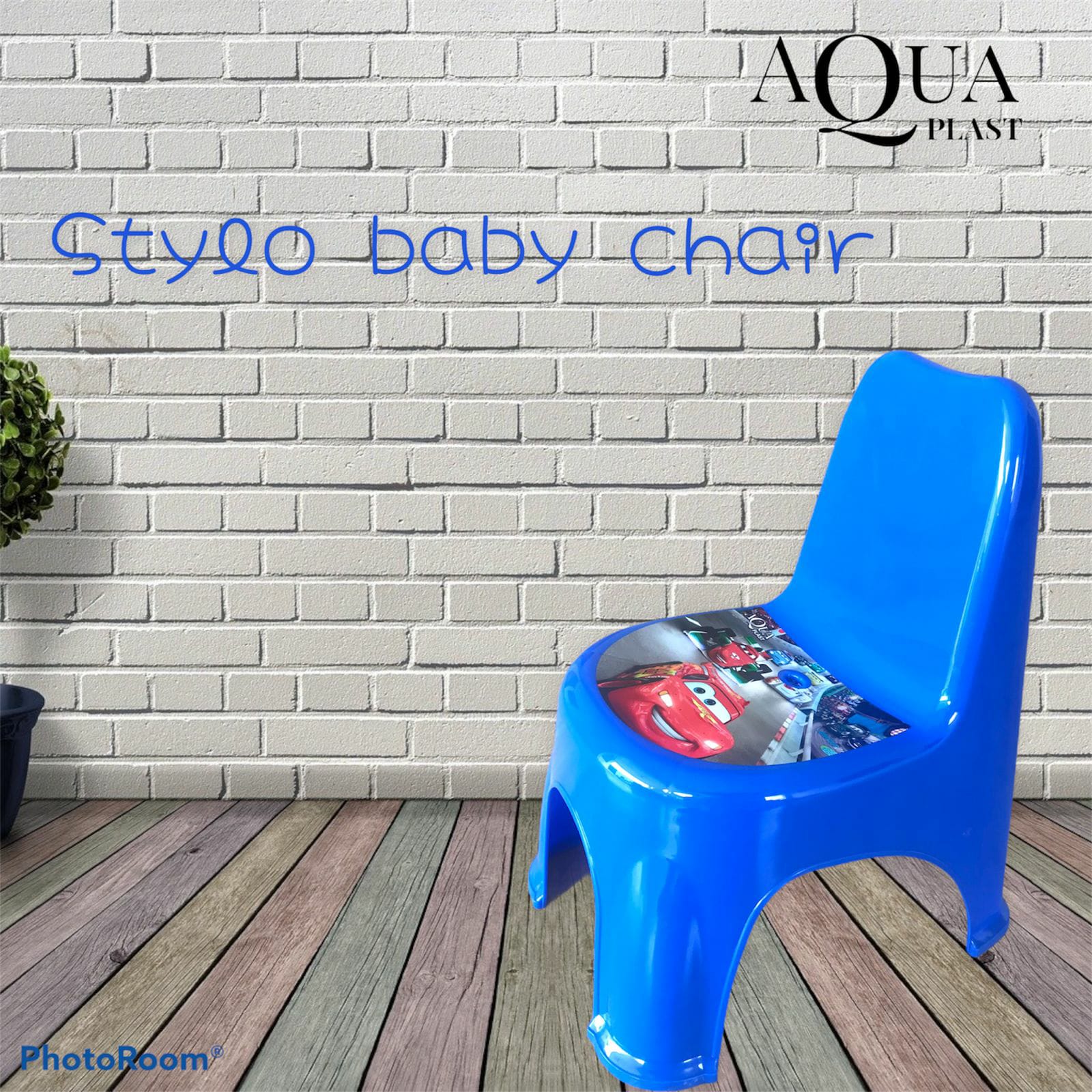 Stylo Kids Chair High Quality Differant Color Multi Design - Kids Playing Chair - Kids Booster Chair - Aqua Plast Small Chair For Food Playing Study