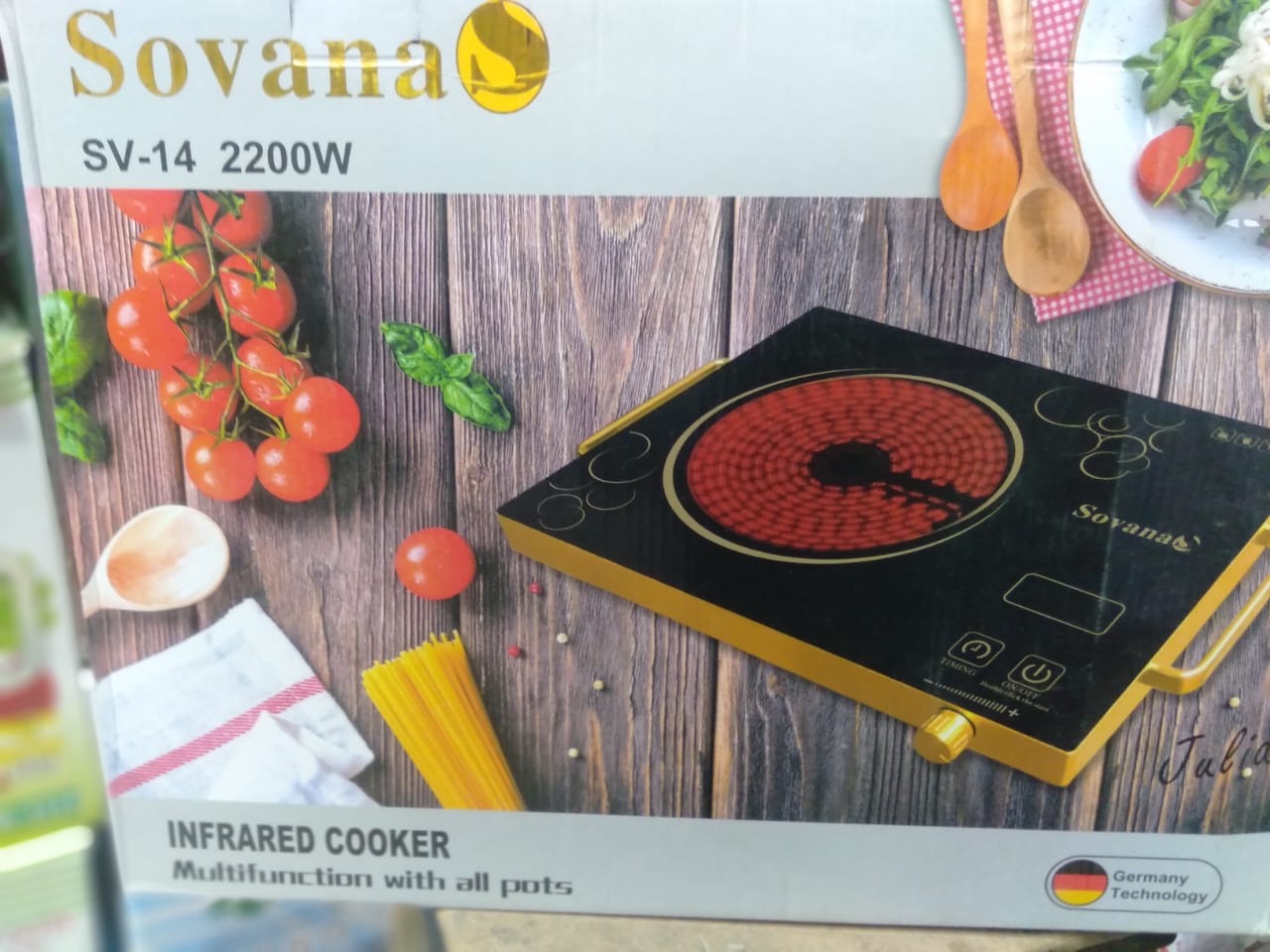 Sovana Sv-19 Cooker Automatic digital infrared cooker - Hot Plate High Quality Electric Stove Easy To Use Kitchen Chula Electric - Home Appliances Kitchen Stove Electric Hot Plate Importen Portable - Electric Stove With Touch Control