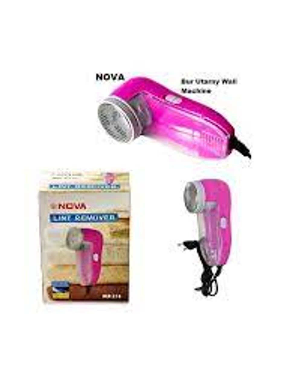 Nova Electric Lint Remover - High Quality Portable Fabric Shaver Fuzz  Cleaner