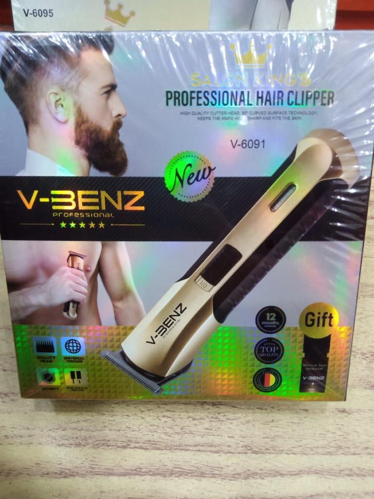 V-benz AUTOMATIC HEADS, SMART SWITCH WITH CHARGING LED INDICATOR TRIMMER FOR MULTIPURPOSE Runtime: 60 min Trimmer for Men & Women - High Quality Chargeable Trimmer Shaving Machine Smart Gadget - Trimmer Machine High Quality