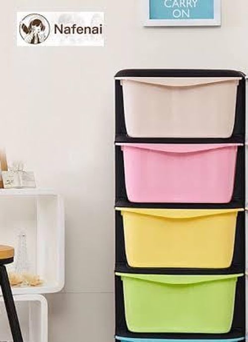 Cabinet Drawers For Storage 4 in 1 Chester Plastic Drawer Toy Cloth Accessories Multipurpose