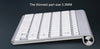 2.4G Wireless Keyboard Mouse Combo Mini Keyboard and Mouse Set for Laptop Notebook PC Computer Mac Desktop Windows Smart TV PS4
