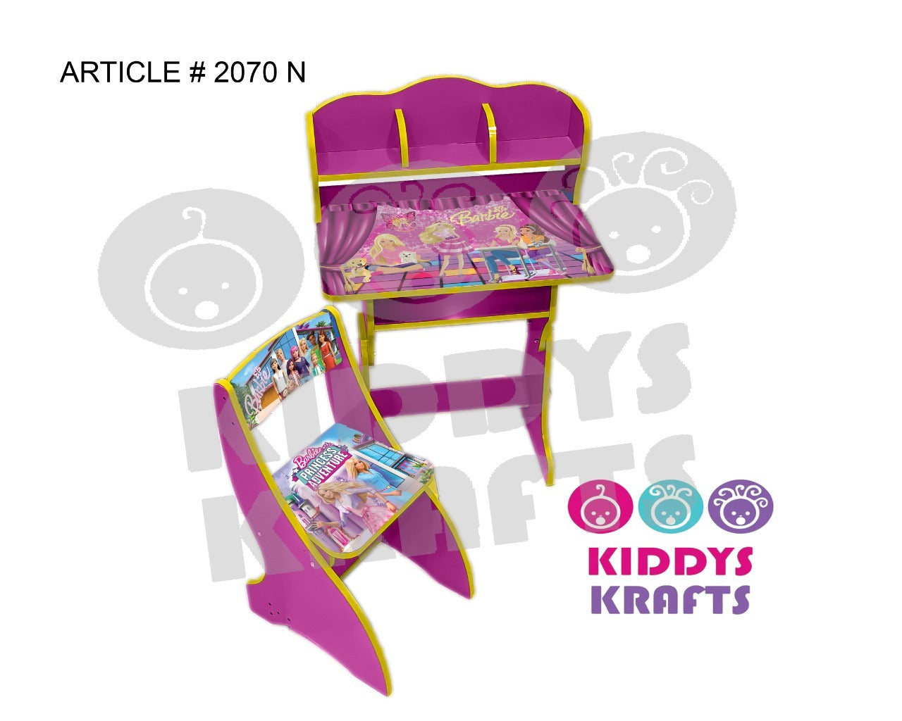 Kids Study Table and Chair - Wooden Table Chair - Study Table - Study Table for kids - Baby Study table