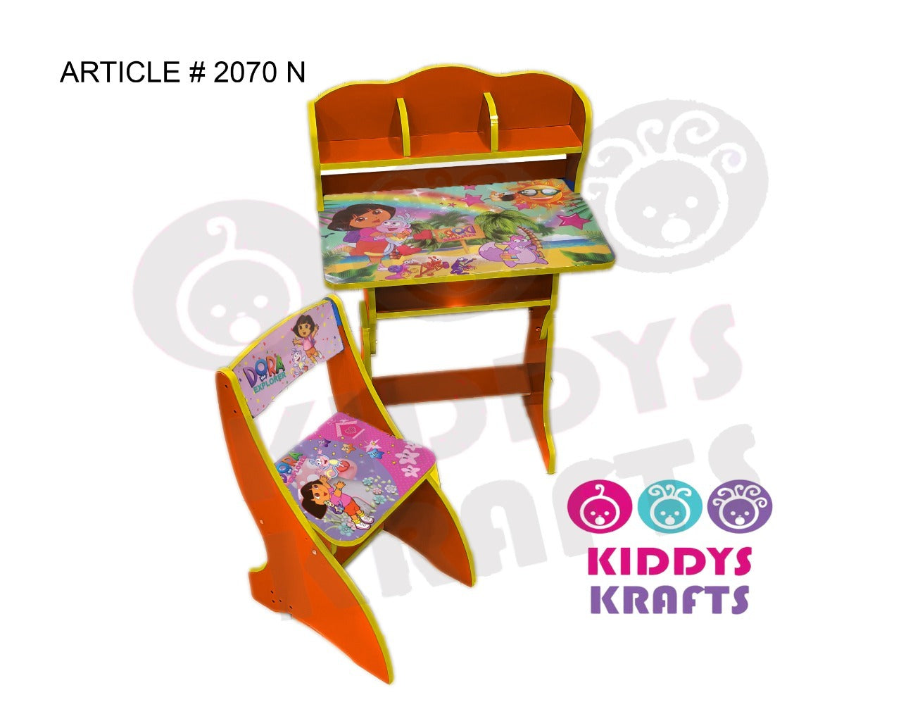 Kids Study Table and Chair - Wooden Table Chair - Study Table - Study Table for kids - Baby Study table