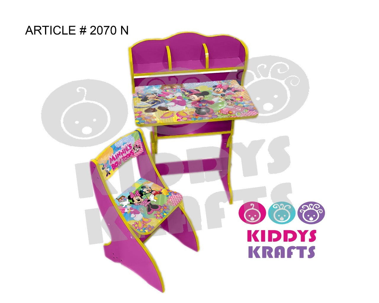 Kids Study Table and Chair - Wooden Table Chair - Study Table - Study Table for kids - Baby Study table