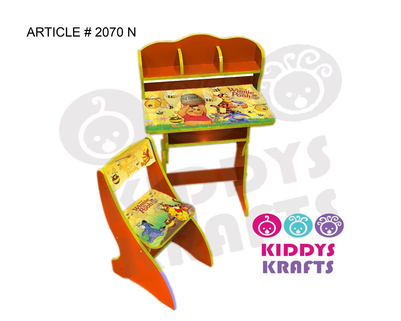 Kids Study Table and Chair - Wooden Table Chair - Study Table - Study Table for kids - Baby Study table