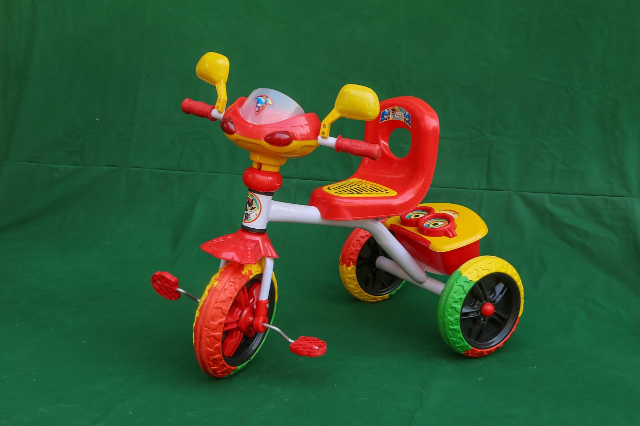 Kids Baby TRI Cycle High Quality Stylish Kids Cycle With Music Light Basket Tricycle  - Cycle - Tricycle - Kids cycle - Baby cycle