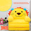 Plush Foldable Kids Sofa Backrest Armchair 2 In 1 Foldable Children Sofa Cute Cartoon Lazy Sofa