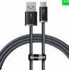 Baseus Tungsten USB to Type-C 100W 2M Gold Fast Charging Data Cable Black