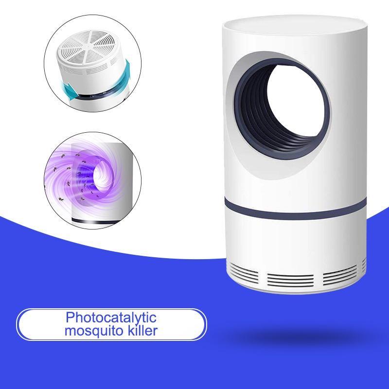 Photocatalyst Mosquito Killer Lamp Bug Insect Trap USB Charger UV Light Killing Lamp Fly Repeller