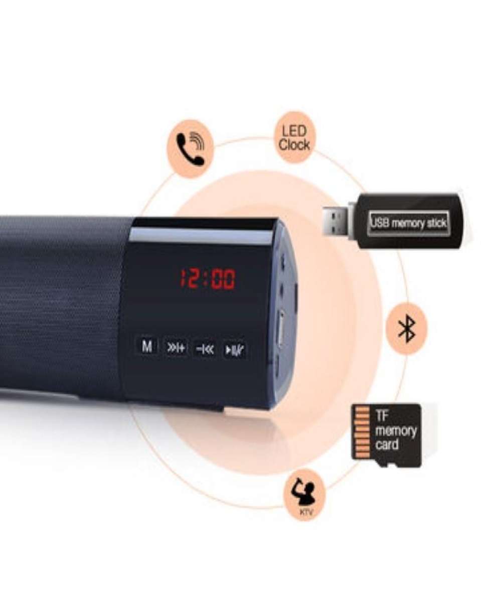Kisonli LED-800 Wireless Bluetooth Clock Speaker
