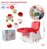 Infant Baby Health Care Booster Seat Dinning Chair Fordable For Toddler Baby Multifunctional High Chair Baby Feeding Tray Kit Portable Toddlers Dinner Chair Easy To Carry Hand Eye Coordination Baby Seat For Kids