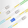 LC UPC to LC UPC Simplex OS2 Single Mode PVC (OFNR) 2.0mm Fiber Optic Patch Cable - Patch cable - Fiber Optic Patch Cable