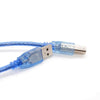 USB 2.0 USB Printer Cable 1.5M Full Copper Core Printer Scanner Cord High Speed BLUE - Printer Cable - USB 2.0 Printer Cable