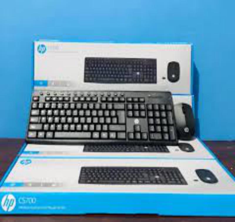 HP wireless keyboard mouse combo CS700