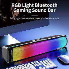 REMAX RB-M8 WIRELESS BLUETOOTH V5.0 PORTABLE SPEAKER HIFI AUDIO SUPER BASS RGB LED LIGHT