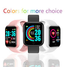 D20 Fitness Bracelet Blood Pressure Bluetooth Heart Rate Monitor Smart Watch