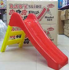 Kids Baby Slide Model 501 Medium Slide 2 Step Indoor & outdoor Slide 70cm Salein.pk