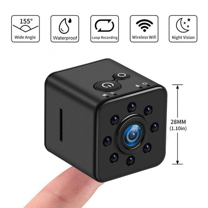 X9 1080p Hd 2mp Magnetic Wifi Mini Camera With FtyCamPro App