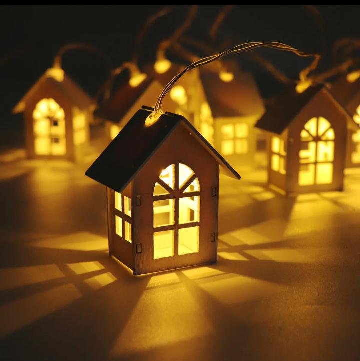 10 LED House Fairy Light